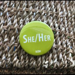 🌈 3 for $10 Non-Binary Pronouns Pins